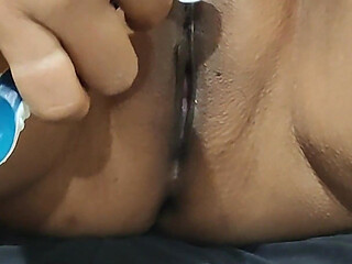 Pussy Saving and Big Cucumber in Pussy