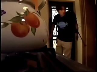 Japanese housewife takes on youthful cock with enthusiasm
