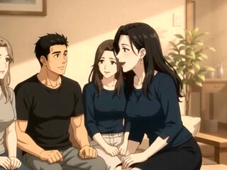 Wife Comes Home Early and catch her husband with her friend