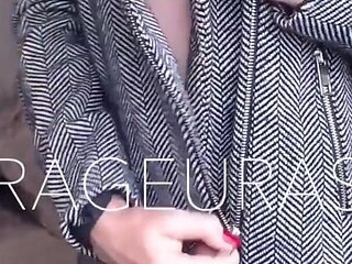Winter Coat Try On Petite Model Tease Redhead LeverageURAssets - 62