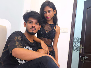 An Indian man went to his sister-in-law's stepsister's house and had intense sex with her using his large penis.