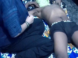 Desi Bhabhi seduced by young nephew