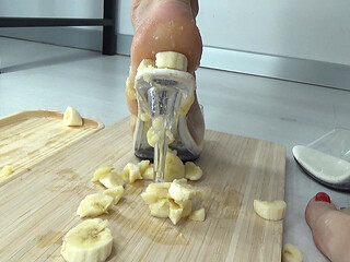 I Crush Bananas with My High Heels