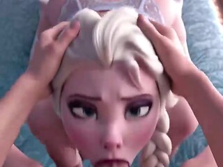 Elsa from Frozen Rock-hard  Fuck-a-thon Gauze Bokep Manga porn 3 DIMENSIONAL