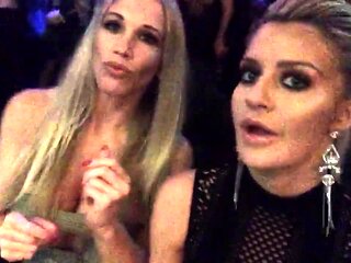 Hot Blonde Lesbians Teasing