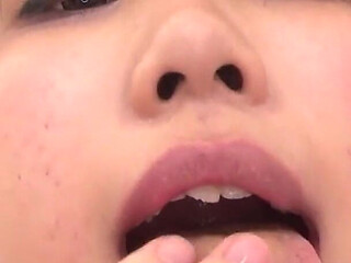 Misaki Katase Masturbates in POV and Tastes Her Own Fluids - Pussy Close-up - HD