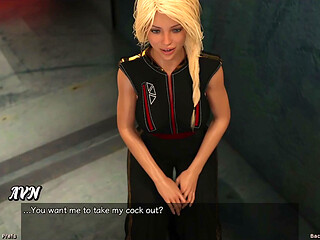 Stranded in Space - Blonde Virgin 18 Year Old Deepthroating My Cock