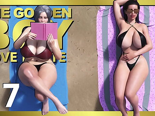 THE GOLDEN BOY #67 &bull_ Two busty MILFS with thicc bodies on the beach