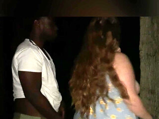 BBW & BBC Fucking in the Golf Course and BJ in Car Wash