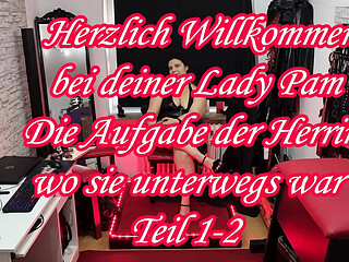 Mistress takes control while traveling in Part 1