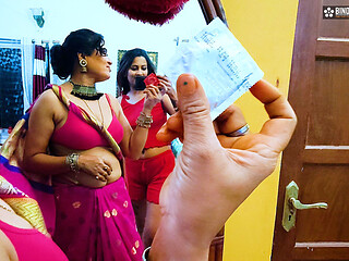 Desi Indian Step Daughter Makes Sex Video of Her Stepmother When Stepmother Gets Caught Getting Fucked by Someone Else