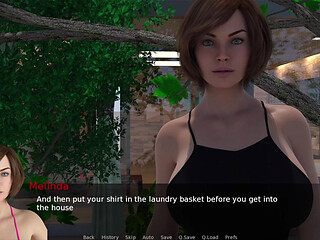 Melinda's Breeding Instinct Works in High Urges to Get Pregnant by Her Step Stepson on Her Monthly Period Cycle