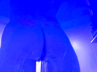 Naked in Space - Nude Shower From Orbit!!