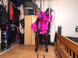 Sissy Maids Strap Self Bondage