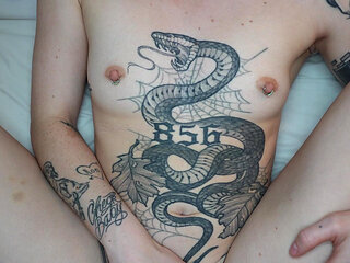 Best Friend's Hot Tatted Girlfriend Salem Nox Seduces You