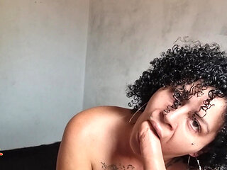 Alone at home! I used my toy to cum