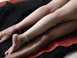 Indian House Wife and Husband in Home