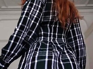 Great Big Boobs On Masturbating Redhead