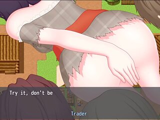 Embarrassed girl gets caught upskirt with some public ass sniffing and humiliation