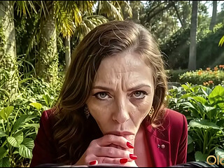 I roughly slammed my hard cock balls deep into this elderly slut'_s deep pussy, watching her fading body tremble from wild pleasure [AI]