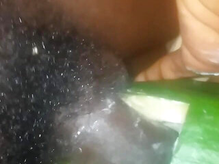 He creampie all over me.