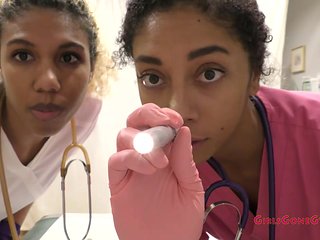 The Nurses Examine Your Small Dick - Sunny and Vasha Va...