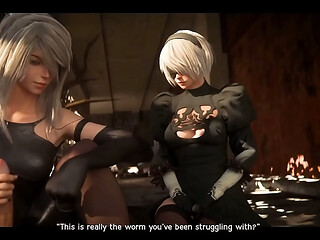 ARTISTA H:Erovirus MODELO: nier animacionh