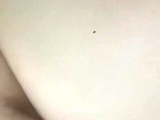 Slut Pulls Panties Down on Stairs