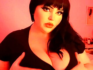 Big Boobs Cassandra Calogera cock tit wanking