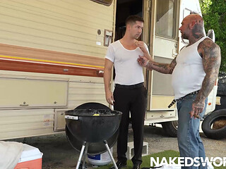 NAKEDSWORD Missionary Eddie Patrick Forgets Word Of God For Masculine Jasons Cock