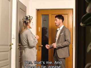 Big boobs blonde is getting energetic fucking today