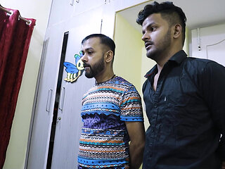 A LADY BOSS FUCKED HER TWO SERVANT HARDLY BECAUSE THEY CREATE A MISTAKE IN JOB AND LADY BOSS PUNISHED