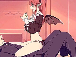 My Redhead Girlfriend told Me She is a Succubus - Marin x Kitagawa San (Anime Hentai)
