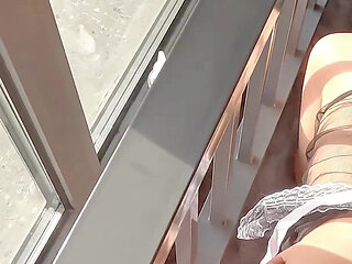 One-time Love Shared on the Balcony with Neighbors and Strangers, Asmr