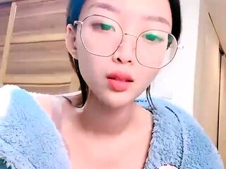 Cute Asian Chubby Teen Wild Dildo Masturbation