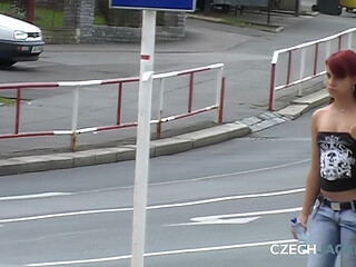 Czech Jacker 4 Tits Out - No Bra, Wild Night