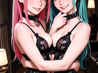 Hentai anime - women giving pleasure to each other