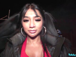 Yasmina Khans Public Seduction with Wet Desire