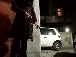 polish crossdresser bdsm naked public