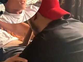 Deep-throat a Latino Roommate!
