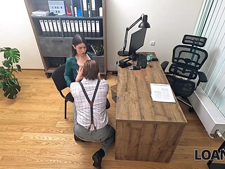 Office anal with loan officer Marica Chanelle