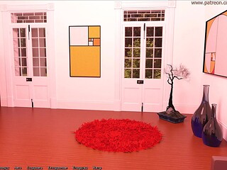 In this scene from `Being a DIK (DIK ROUT),` our hero encounters a hot