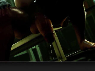 Big Fat Breast Transgender Jill Valentine Preparing for Her Hard Cock Comeback