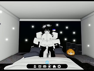 Slut begs in dms to get fucked so i fuck her in a roblox condo