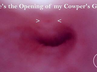 Exploring my Peehole and finding where I CUM from