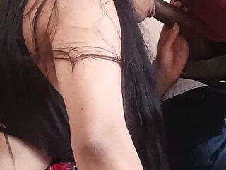 Stepsister Makes Wish to Santa for Christmas Her Stepbrother XXX Fucking in Hindi Audio