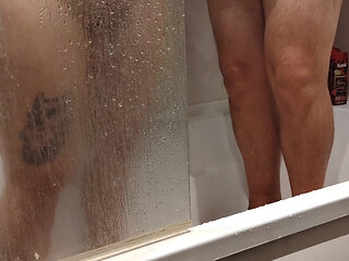 Shower Mutual Masturbation