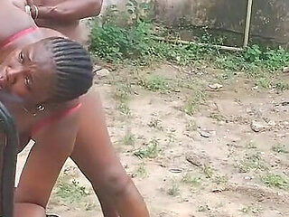 His Step Came to Her House and Wanted to Send Him for an Errand He Started Kissing Her and Fucked Her While She Do Her Exercise