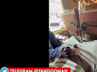 Vove Couple Outdoor Bus Blowjob And Masturbating Mms Telegram @YangooMan