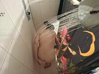 6.7 Tall Amazon Shower Routine POV Overhead Giantess Goddess